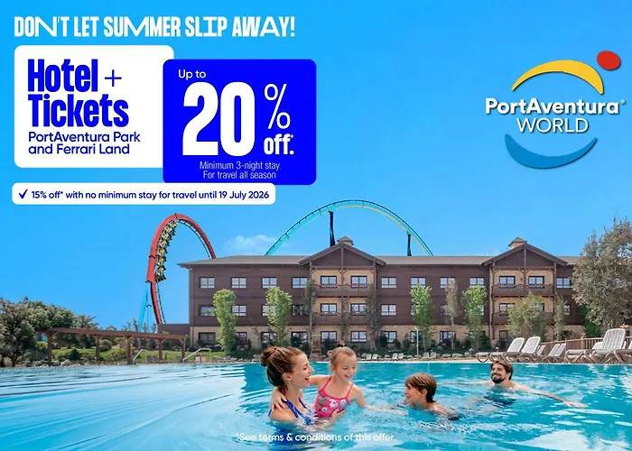 Portaventura Hotel Gold River - Includes Unlimited Access To Portaventura Park & 1 Access To Ferrari Land